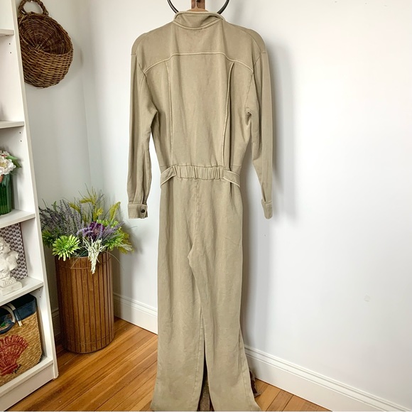 NWT Zara Washed Effect Long Jumpsuit - Picture 8 of 16